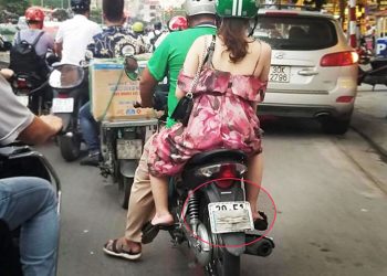 Lỗi che biển số xe máy bị phạt như thế nào?