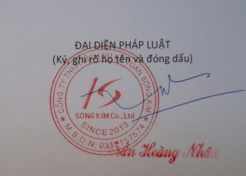 Cách đóng dấu giáp lai nhanh