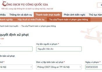 Hướng dẫn cách tra cứu biên bản vi phạm giao thông nhanh chóng năm 2022