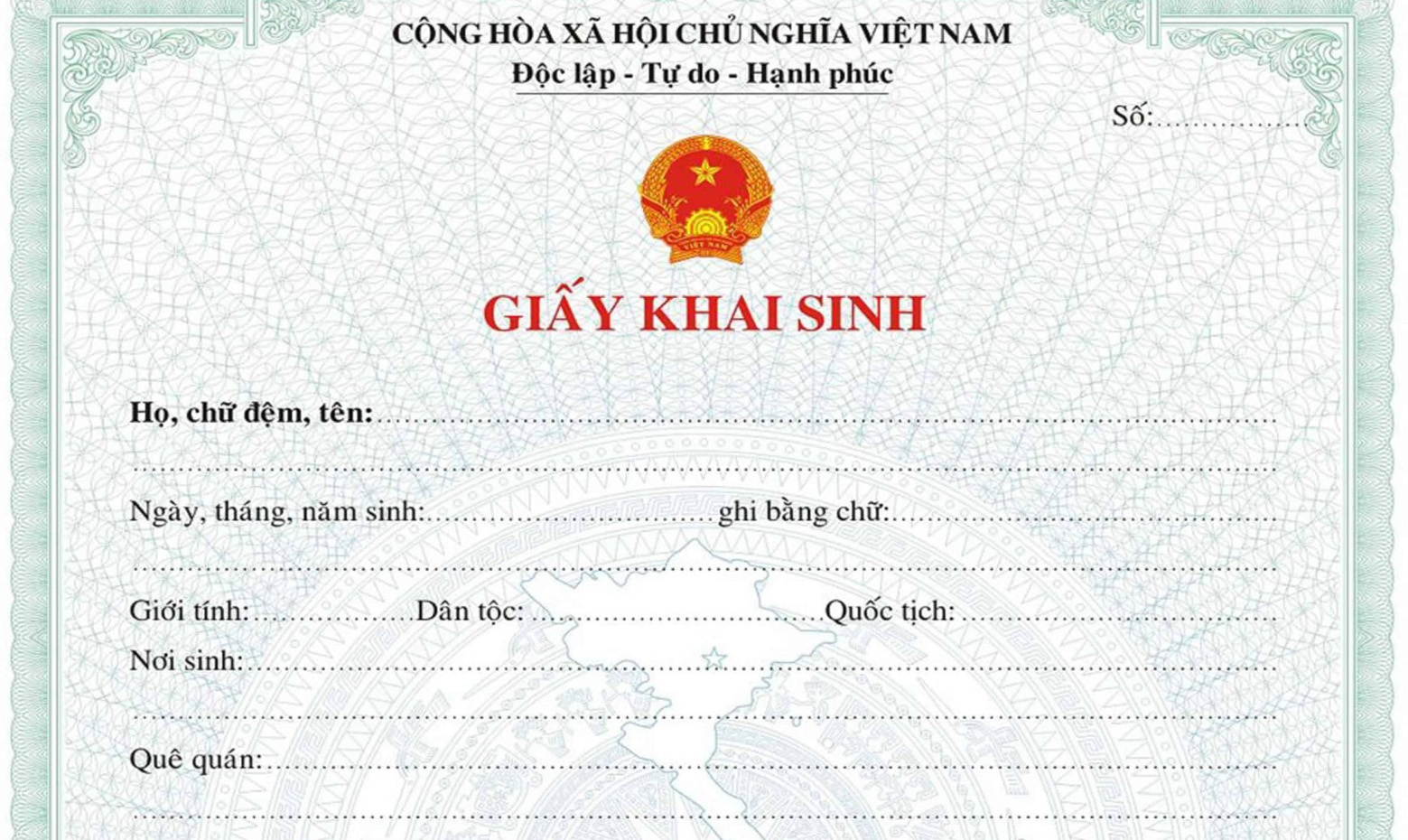 Hướng dẫn thủ tục đăng ký khai sinh quá hạn