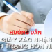 Hướng dẫn ghi giấy xác nhận tình trạng hôn nhân