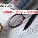 Kỳ kế toán theo Luật kế toán 2015