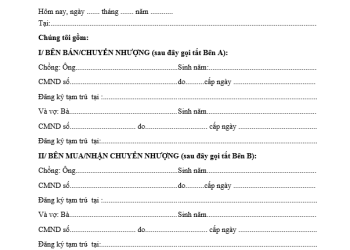 Quy định về hợp đồng mua bán nhà ở