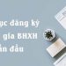 Thủ tục đăng ký BHXH lần đầu cho doanh nghiệp 2023