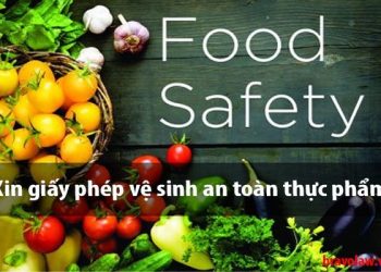 Xin giấy vệ sinh an toàn thực phẩm ở đâu