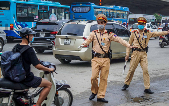 Cảnh sát trật tự có được xử phạt giao thông