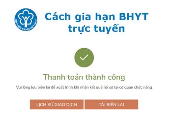 Gia hạn bảo hiểm y tế cá nhân online