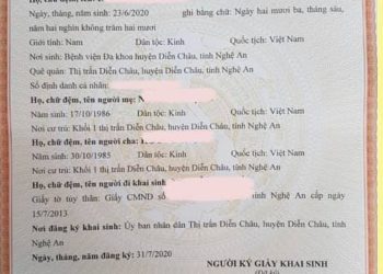 Giấy khai sinh bản sao có thời hạn hiệu lực bao lâu quy định mới nhất