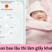 sinh con bao lâu thì làm giấy khai sinh
