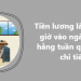 Tiền lương làm thêm giờ vào ngày nghỉ hằng tuần quy định chi tiết