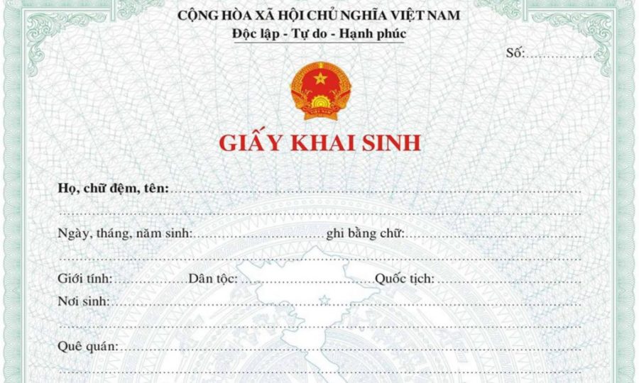 Giấy khai sinh dùng để làm gì?