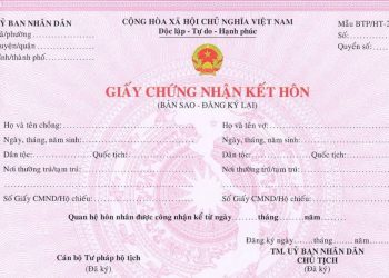 Thủ tục chỉnh sửa giấy đăng ký kết hôn bị sai thông tin năm 2022