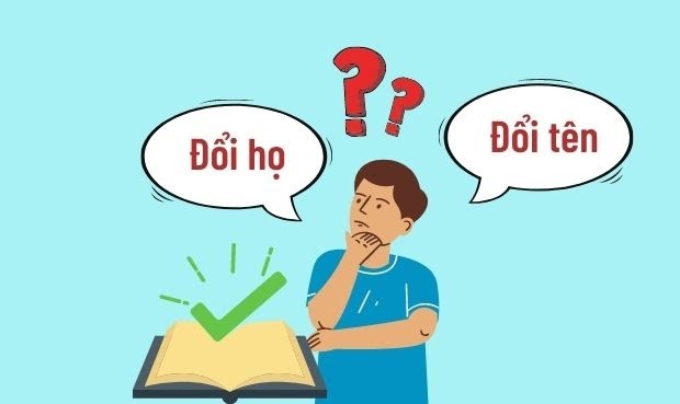 Thủ tục đổi họ cho con sau ly hôn