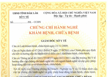 Xin cấp chứng chỉ hành nghề điều dưỡng cần những điều kiện gì?