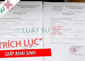 Hồ sơ xin trích lục khai sinh 2023