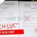 Hồ sơ xin trích lục khai sinh 2023