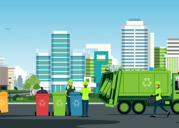 Mẫu hợp đồng thu gom rác thải trường tiểu học như thế nào?