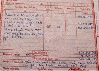 Hành vi mua hóa đơn đỏ có bị phạt không?