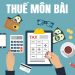 Quy định về lệ phí môn bài