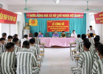 Thông tư 12 về tha tù trước thời hạn