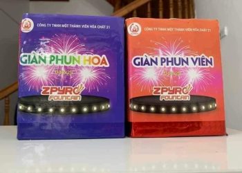 Các loại pháo hoa được phép sử dụng