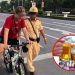 Mức phạt khi đi xe đạp có uống rượu bia năm 2023 là bao nhiêu?