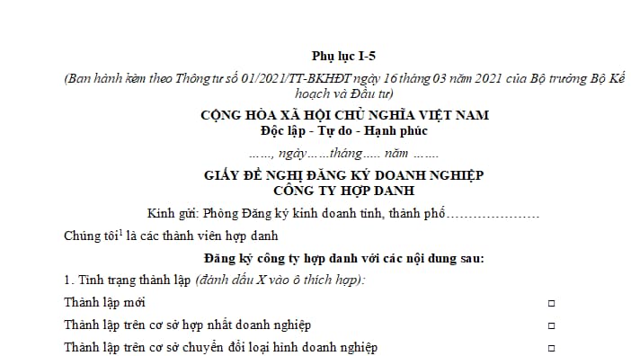 Người đại diện theo pháp luật của công ty hợp danh