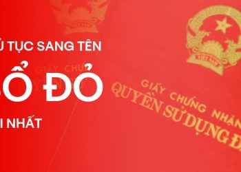 Phí sang tên sổ đỏ cho tặng đất năm 2023
