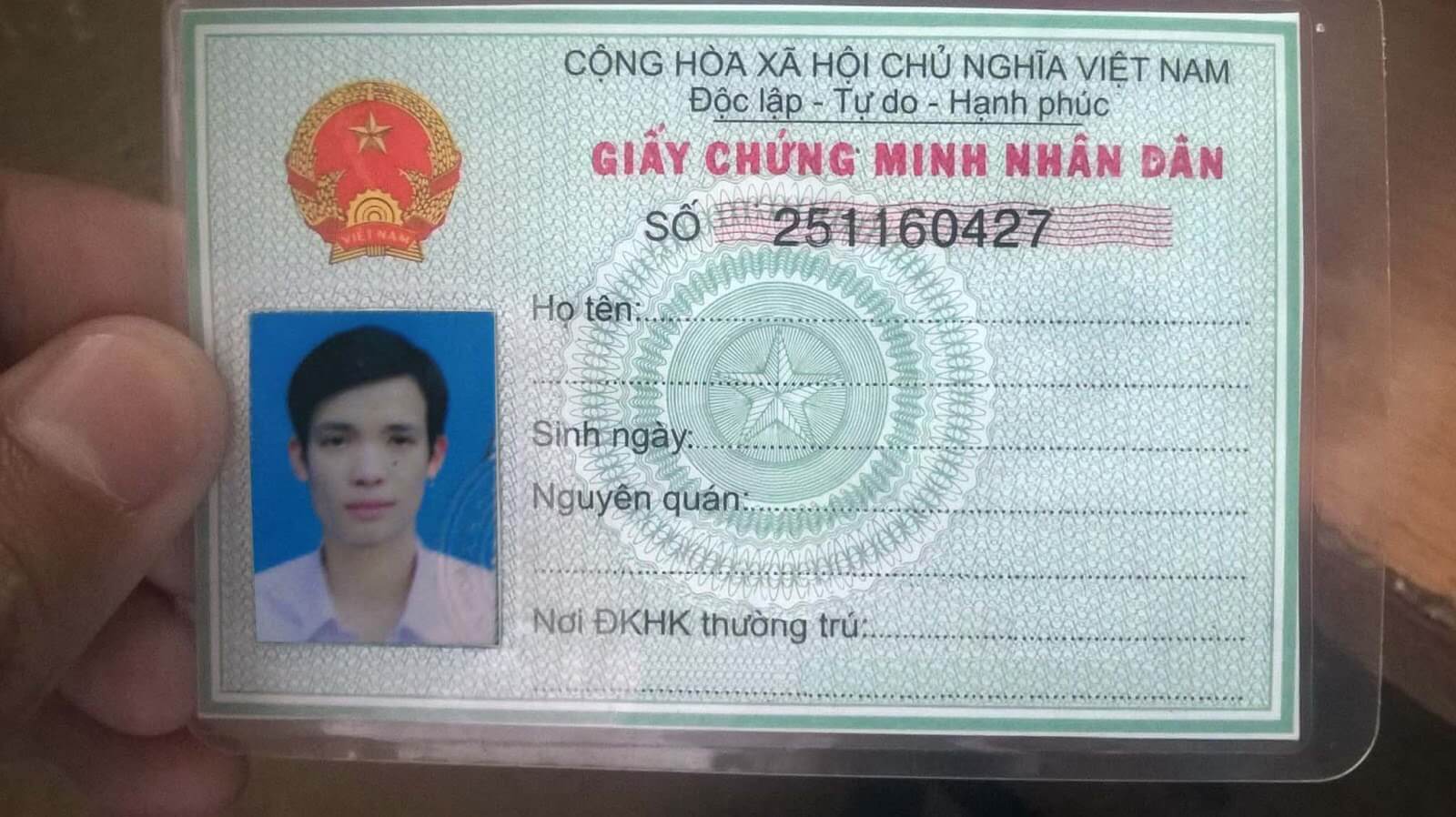 Cách làm CMND khi không có giấy tờ tùy thân