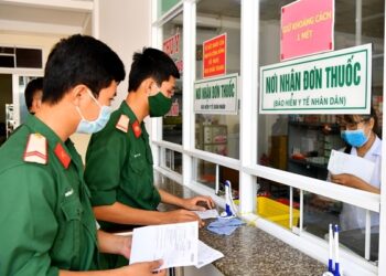 Mức hưởng bảo hiểm y tế thân nhân sĩ quan, quân đội năm 2023