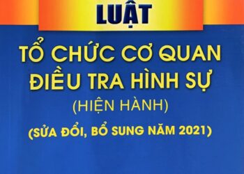 Luật tổ chức cơ quan điều tra hình sự