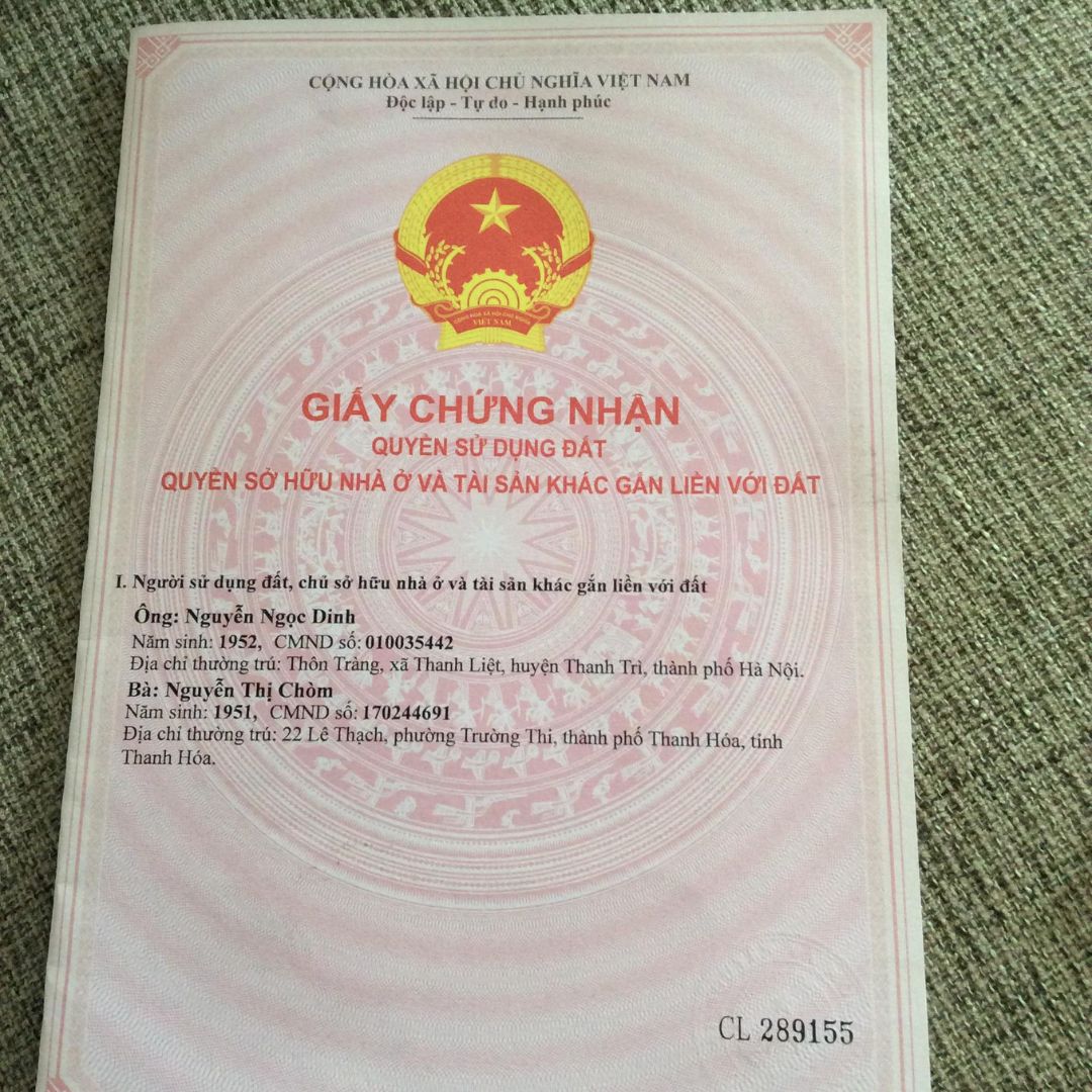 Trên sổ đỏ ghi thời hạn sử dụng đất như thế nào?