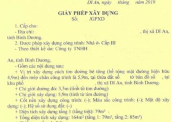 Xin giấy phép xây dựng online mới năm 2023