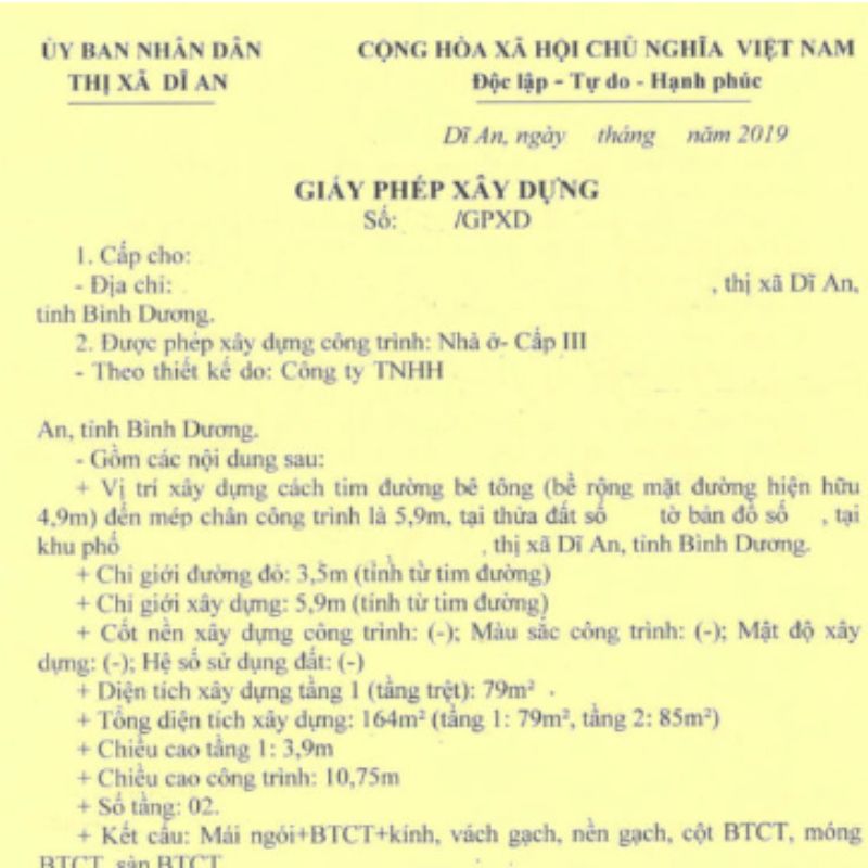 Xin giấy phép xây dựng online mới năm 2023