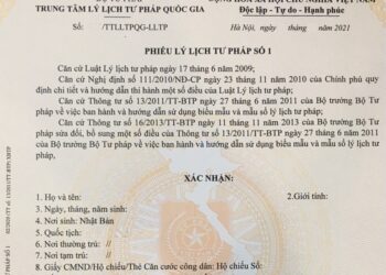 Hồ sơ làm lý lịch tư pháp cho cá nhân gồm giấy tờ gì 2023?