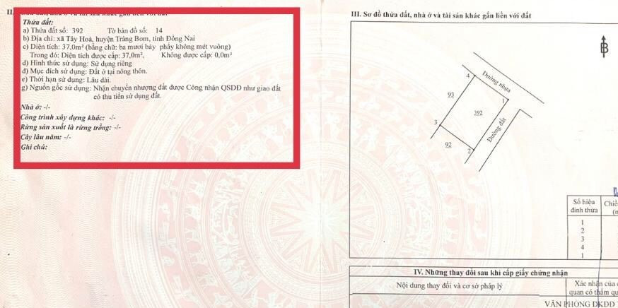 Tự ý thay đổi hiện trạng sử dụng đất bị phạt bao nhiêu tiền?