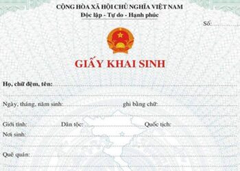Dịch vụ chỉnh sửa giấy khai sinh mới năm 2023