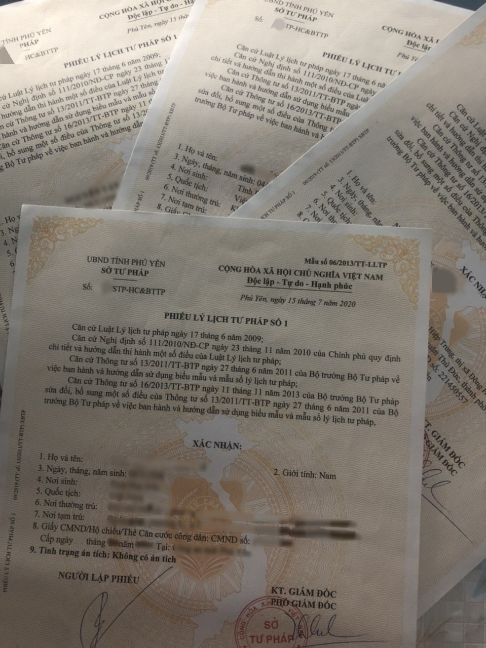 Lý lịch tư pháp cho người nước ngoài gồm những gì?