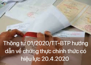 Thông tư 01 về chứng thực có nội dung gì nổi bật?