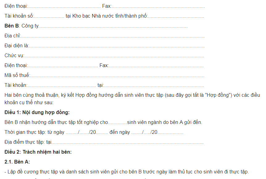 Chấm dứt hợp đồng học việc như thế nào