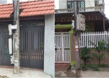 Di dời cột điện trên đất thổ cư