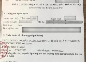 Mẫu giấy nghỉ việc hưởng BHXH mới năm 2023