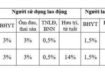 Mức lương tối thiểu đóng BHXH cho người nước ngoài