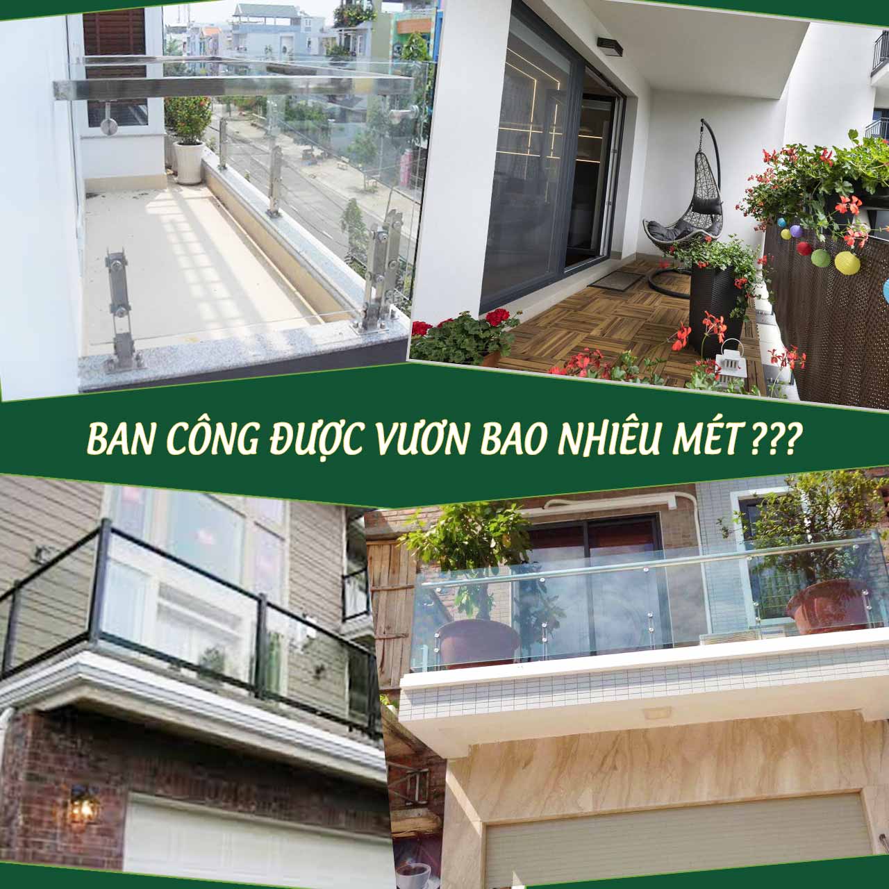 Quy định về độ vươn ban công mới nhất năm 2023