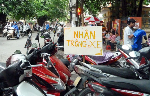 Trông giữ xe có phải dăng ký kinh doanh?