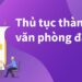 Mẫu thông báo thành lập văn phòng đại diện