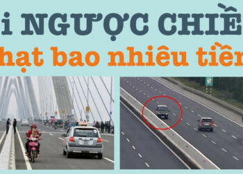 Xe mô tô đi ngược chiều phạt bao nhiêu theo quy định?
