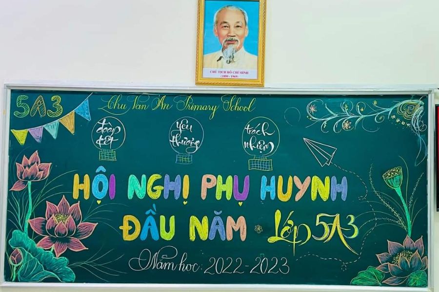 Mẫu giấy mời họp phụ huynh