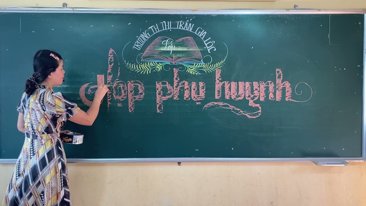 Mẫu giấy mời họp phụ huynh