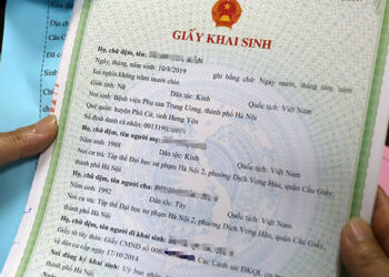 Hồ sơ làm giấy khai sinh